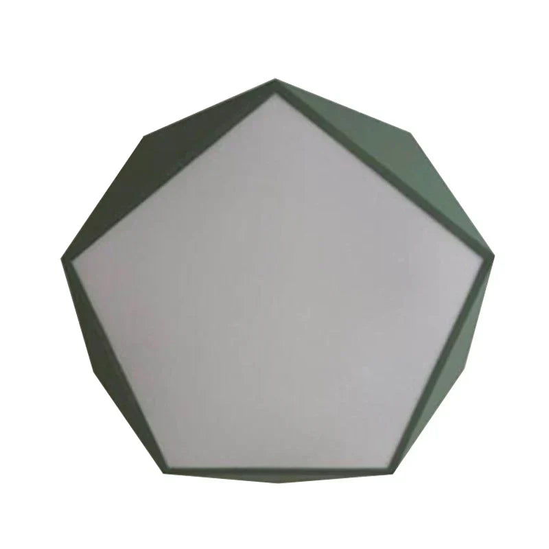 Pentagon LED ceiling light Macaron for modern children's room – Designer ceiling lamp | Bowlift