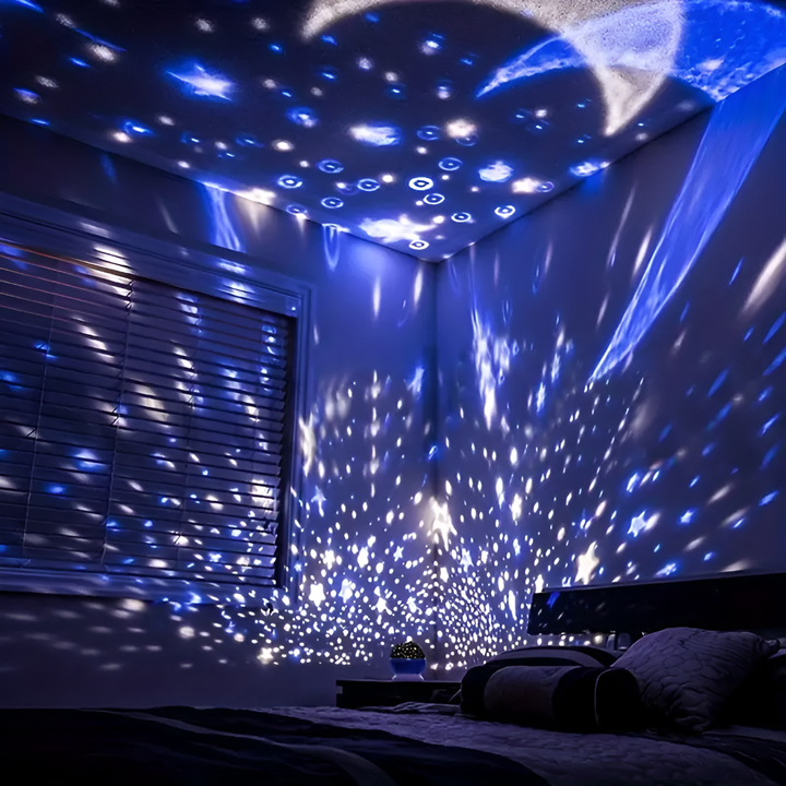 BowLift | Star Projector Night Lamp with Rotatable Sky Design