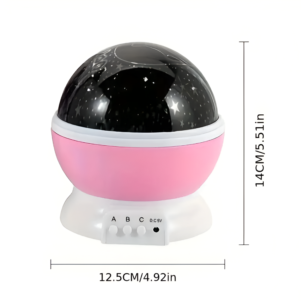 BowLift | Star Projector Night Lamp with Rotatable Sky Design