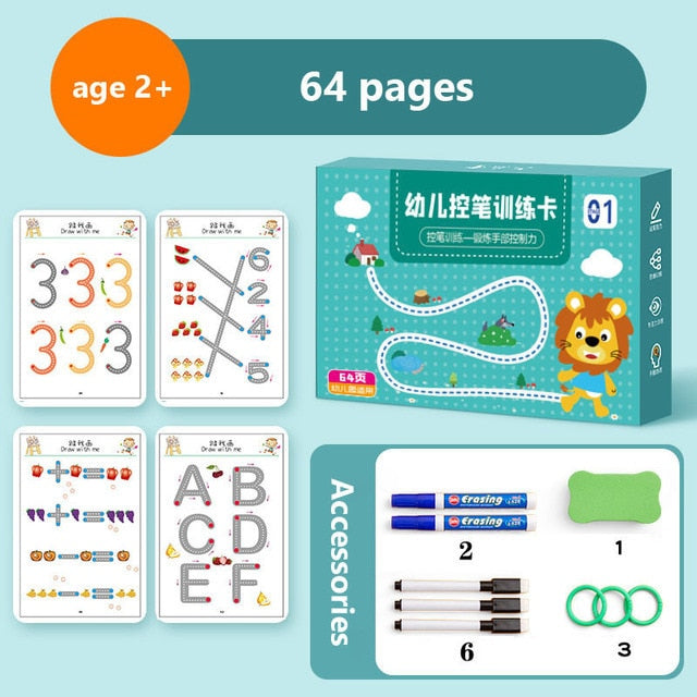 Educational Writing Notebook for Children Bowlift