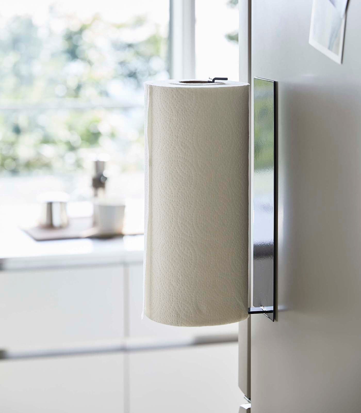 BowLift | Magnetic Paper Towel Holder - Steel
