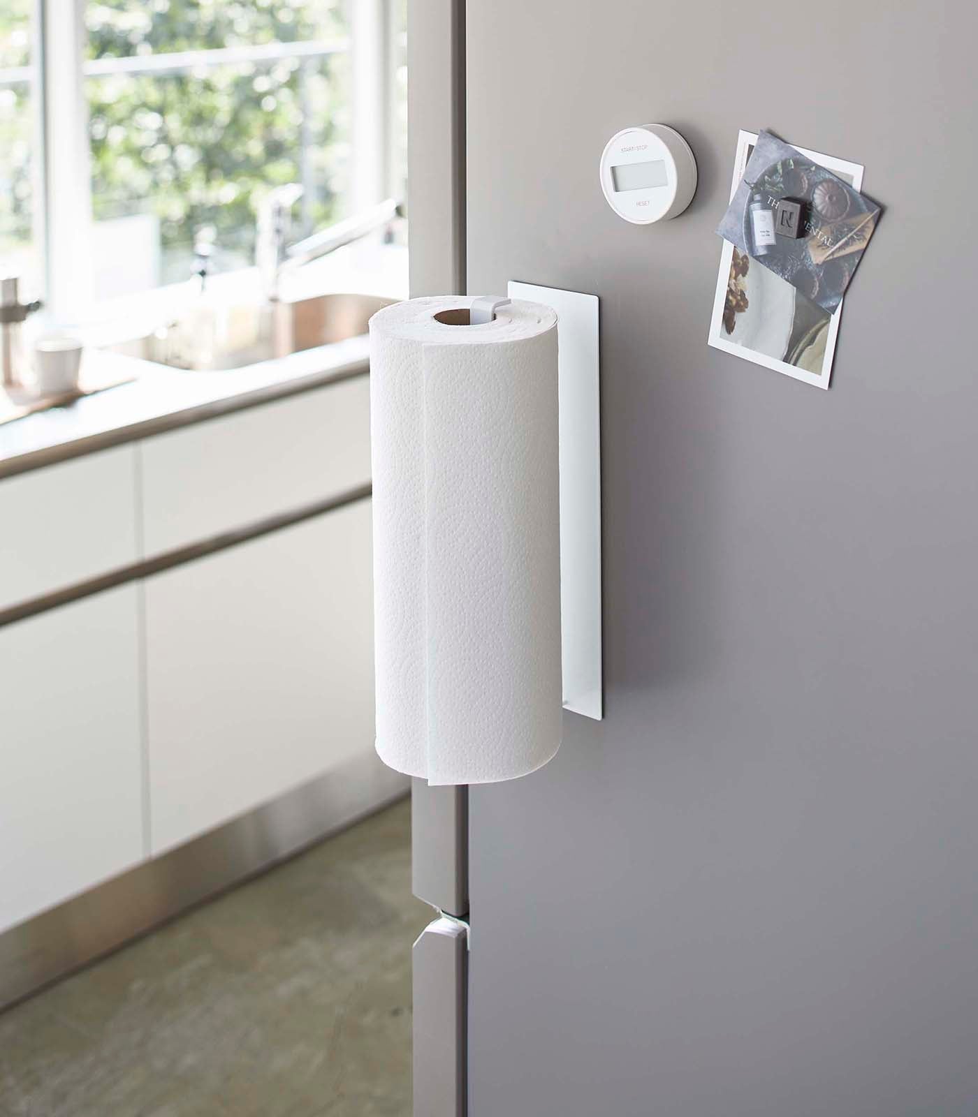 BowLift | Magnetic Paper Towel Holder - Steel