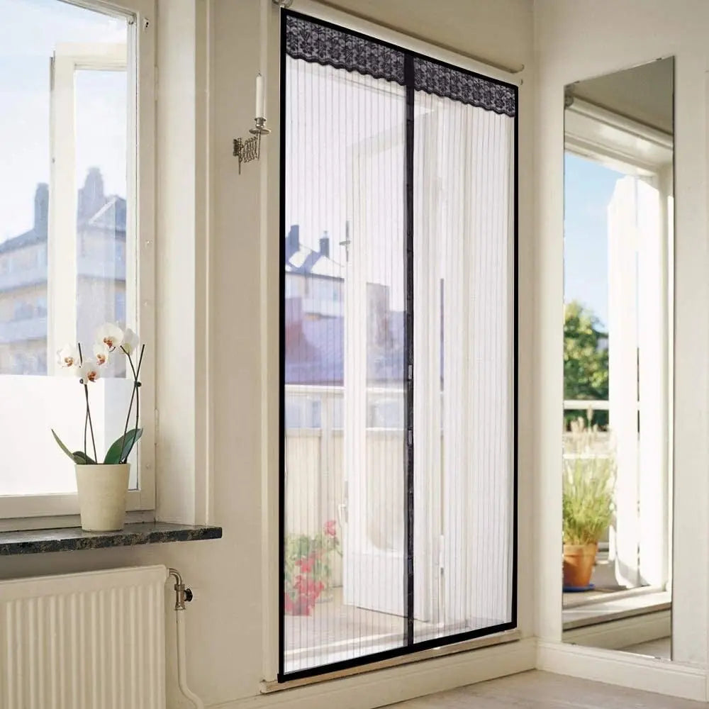 BowLift | Magnetic Insect Screen Door — Hands-Free Insect PRedection with Easy Installation
