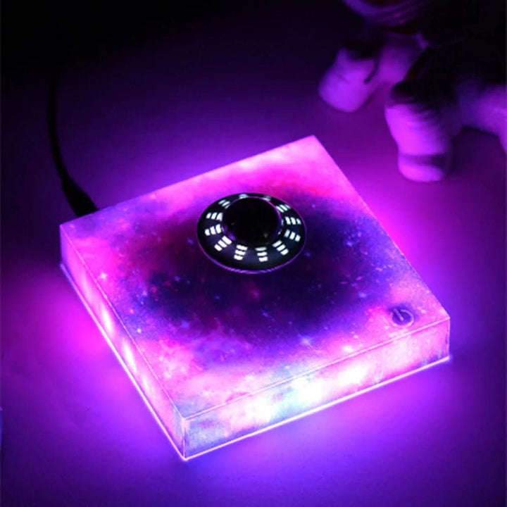 BowLift | Magnetic LED Night Lamp with Floating Spaceship Design