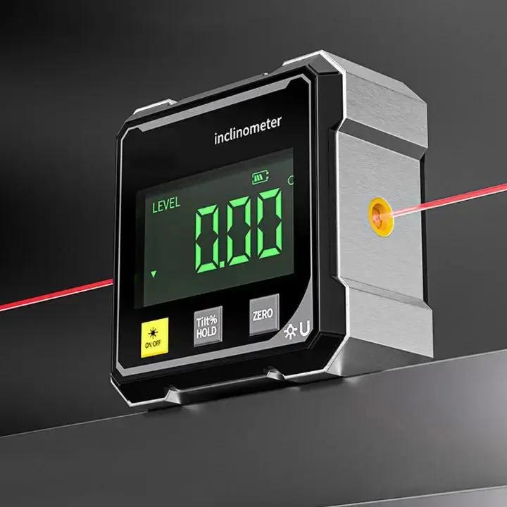 Precision Angle Meter AnglePro – Magnetic Digital Laser Level | Bowlift
