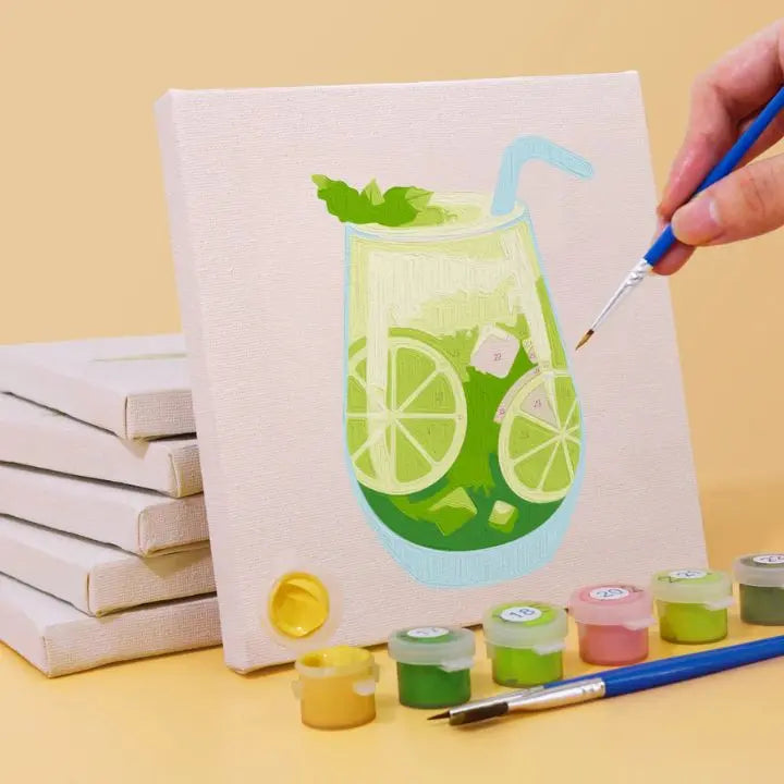 BowLift | Paint by Numbers Mini Set – 6 Designs for Creative Relaxation