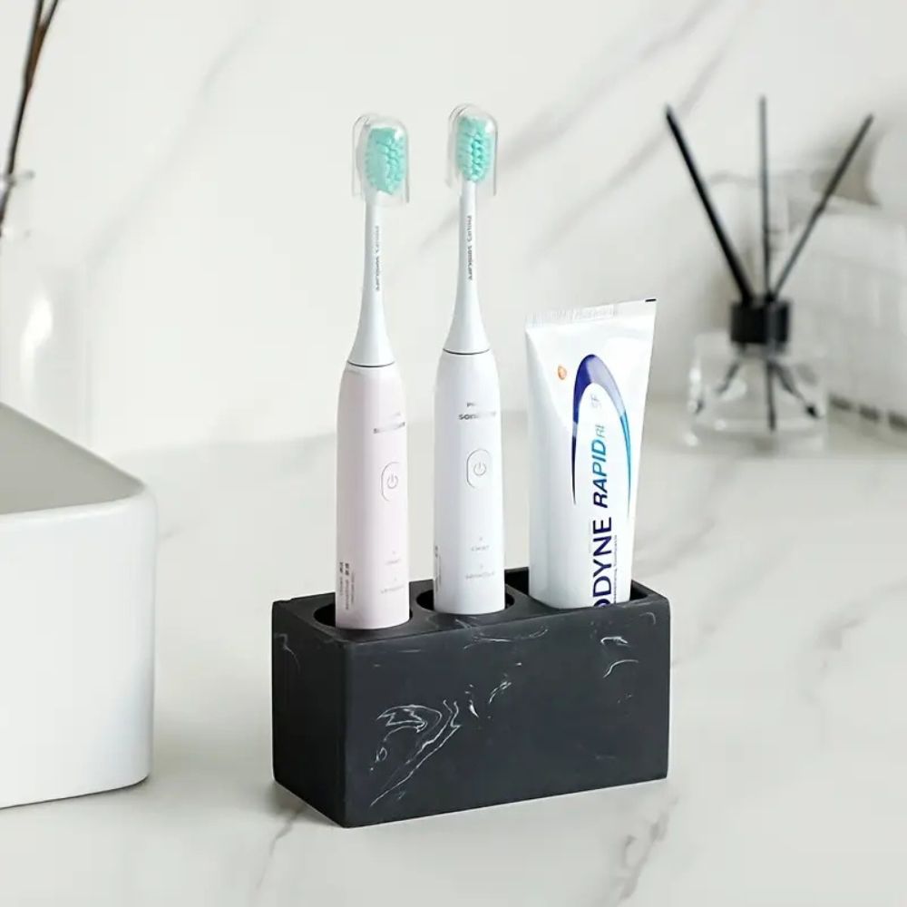 BowLift | Couple Resina Toothbrush Holder