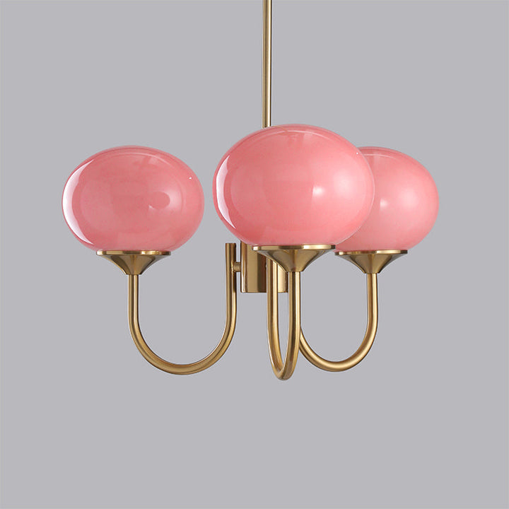 BowLift | AuroraGlow - Marshmallow Chandelier