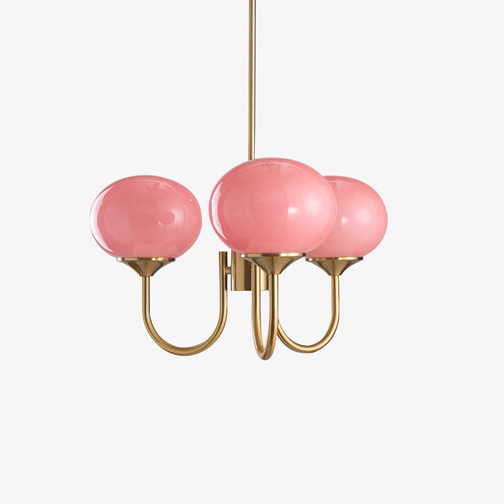 BowLift | AuroraGlow - Marshmallow Chandelier