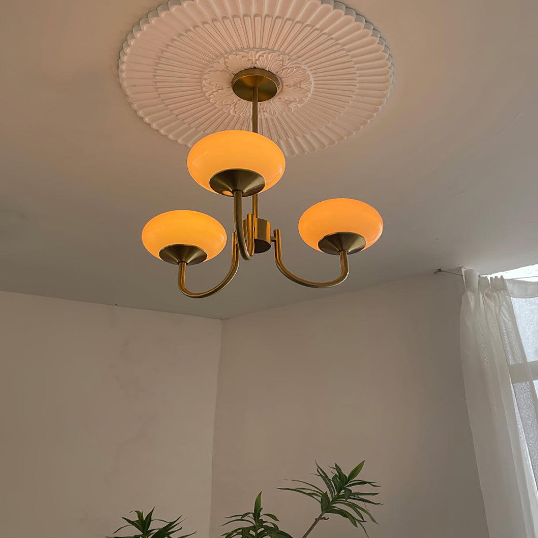 BowLift | AuroraGlow - Marshmallow Chandelier