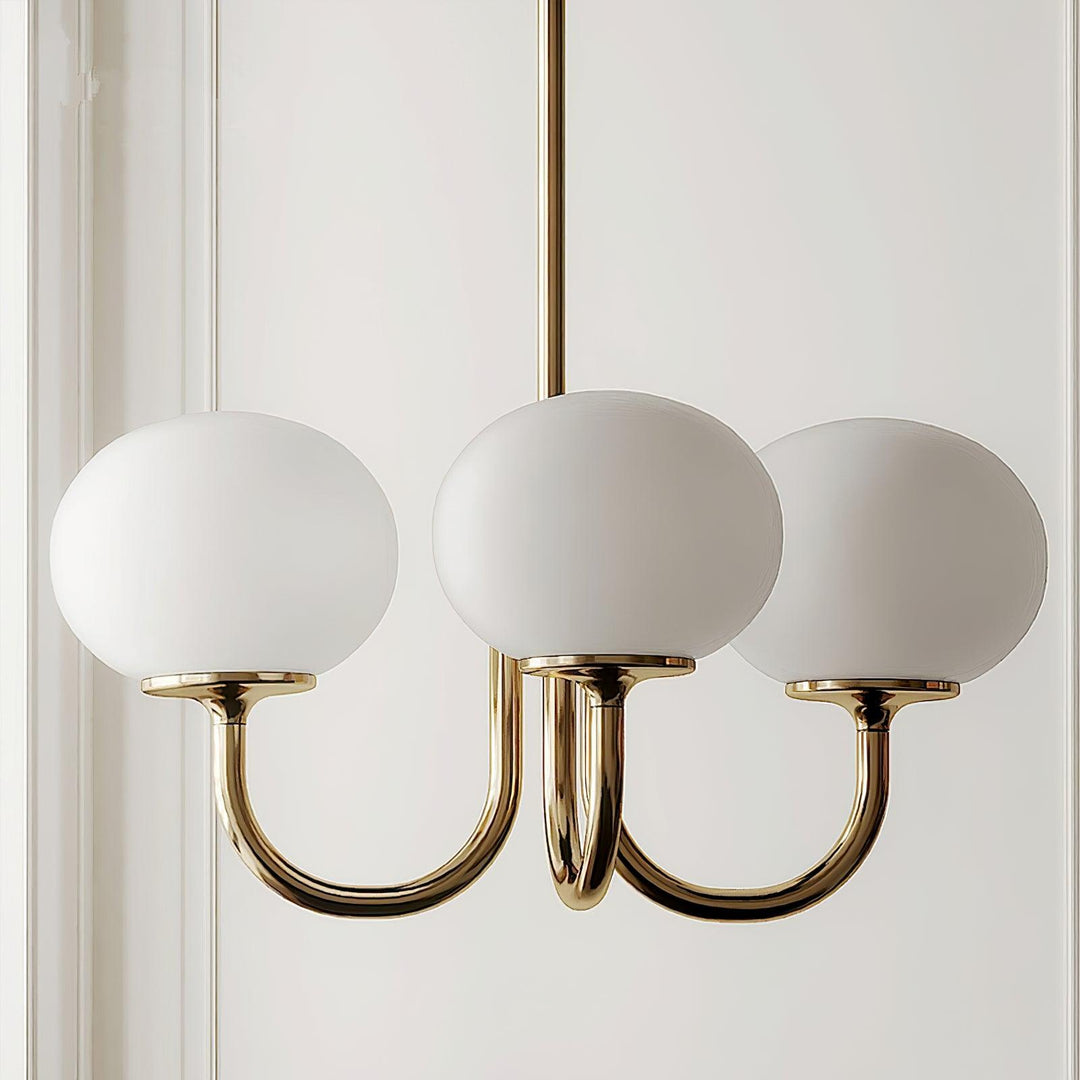 BowLift | AuroraGlow - Marshmallow Chandelier