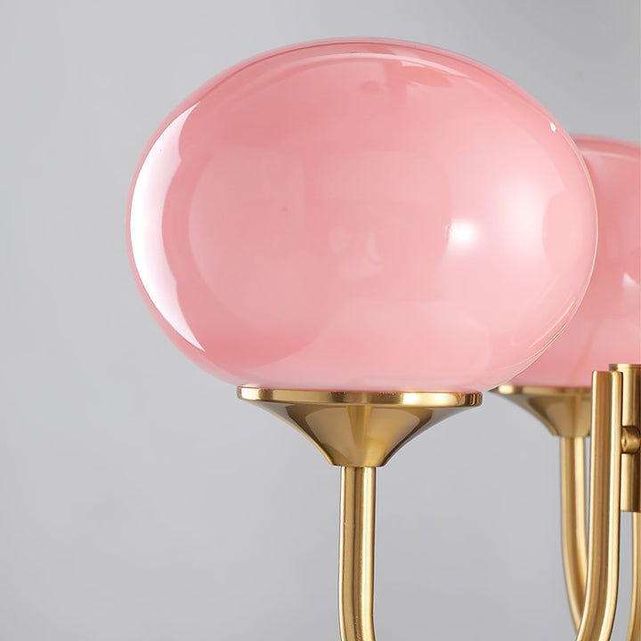 BowLift | AuroraGlow - Marshmallow Chandelier