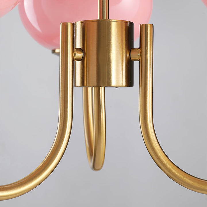 BowLift | AuroraGlow - Marshmallow Chandelier