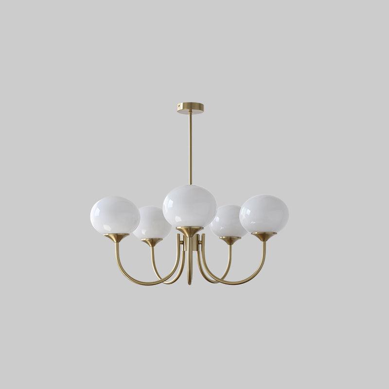 BowLift | AuroraGlow - Marshmallow Chandelier