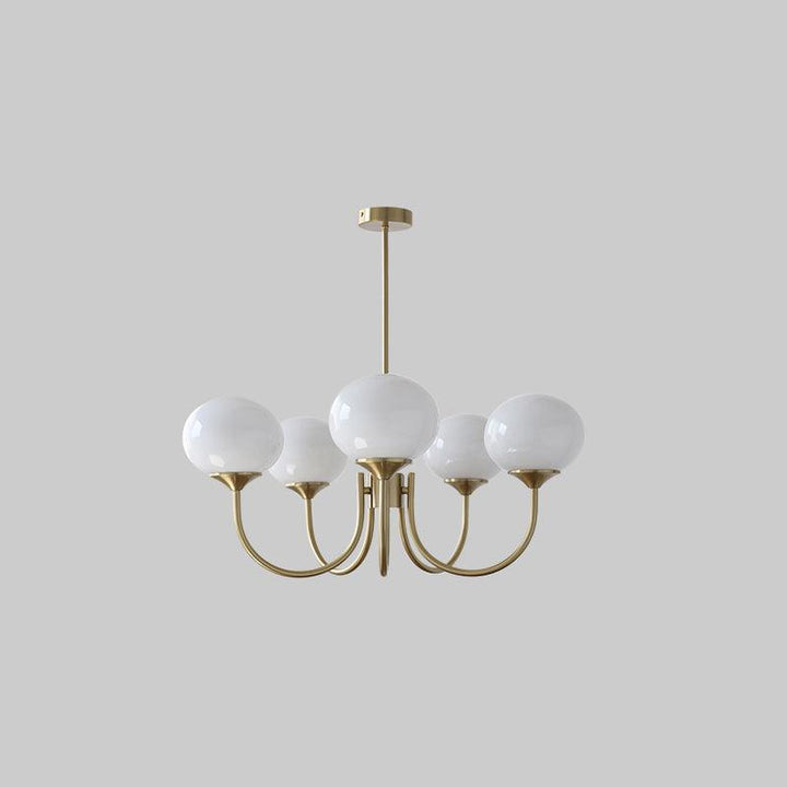 BowLift | AuroraGlow - Marshmallow Chandelier