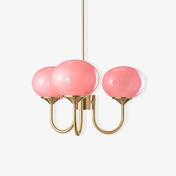 BowLift | AuroraGlow - Marshmallow Chandelier