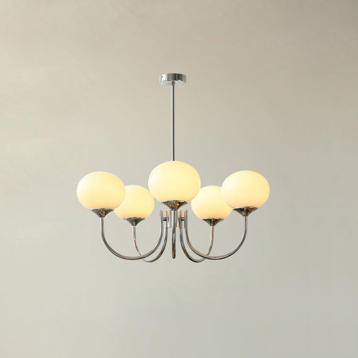 BowLift | AuroraGlow - Marshmallow Chandelier