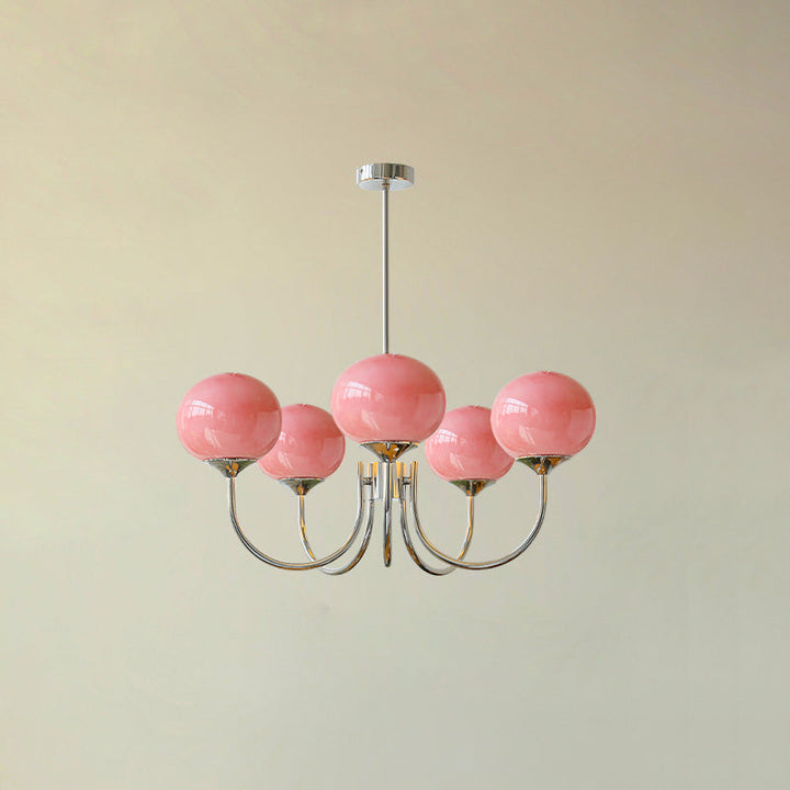 BowLift | AuroraGlow - Marshmallow Chandelier
