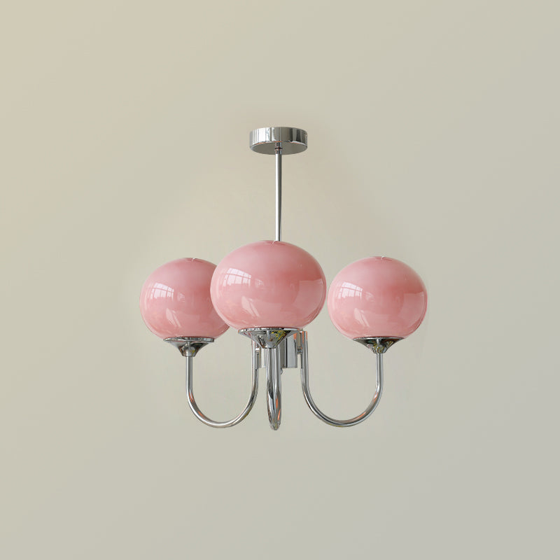 BowLift | AuroraGlow - Marshmallow Chandelier