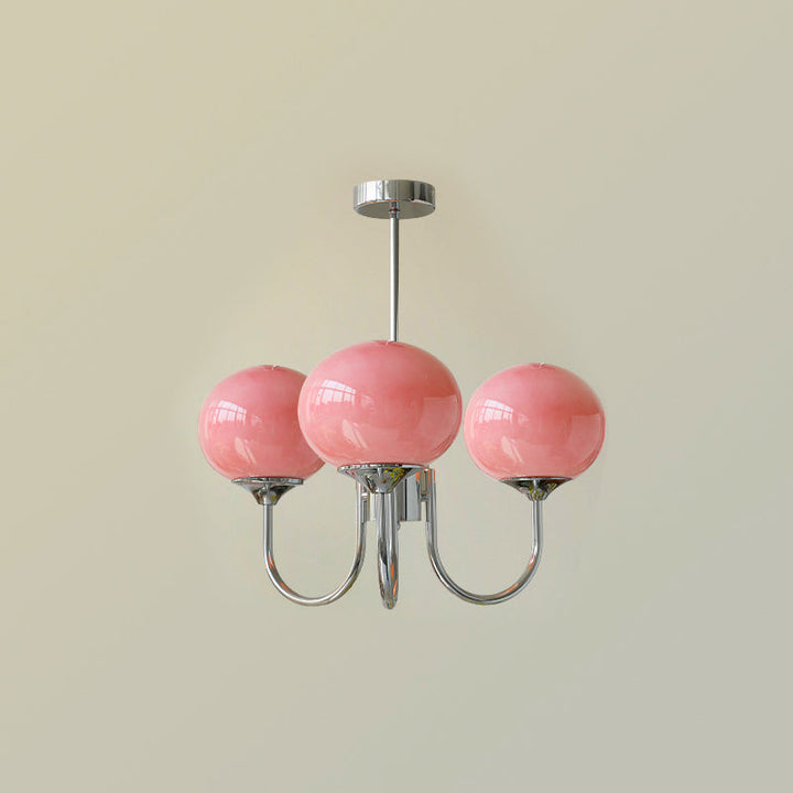 BowLift | AuroraGlow - Marshmallow Chandelier