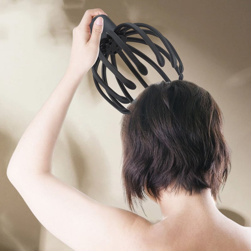 BowLift | Octopus head massager with 12 arms – Relaxing massage and scalp care