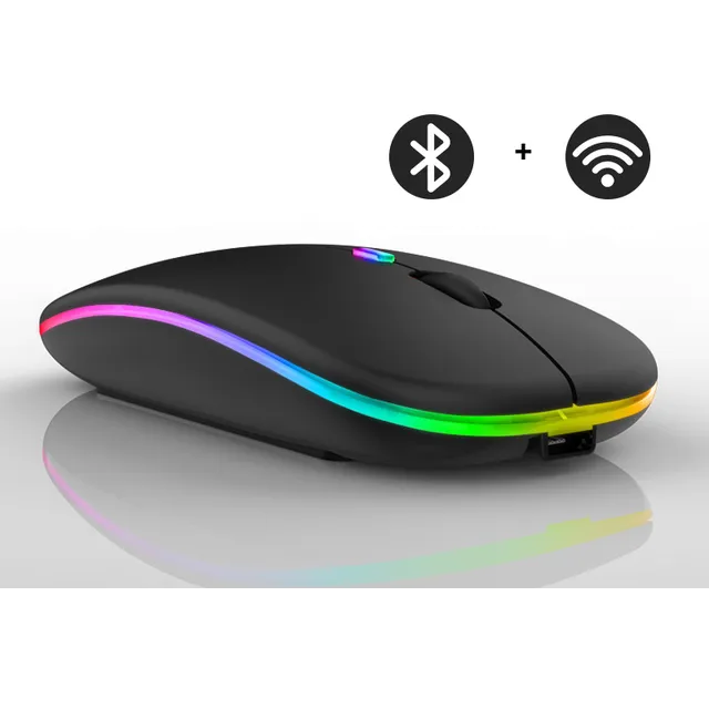 LuxeClick Mouse – Wireless Rechargeable Bluetooth Mouse Bowlift