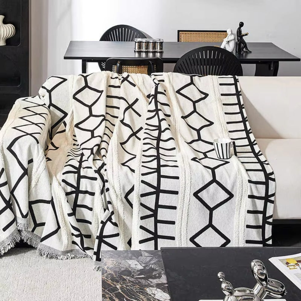 BowLift | Maze Four-Season Chenille Sofa Cover