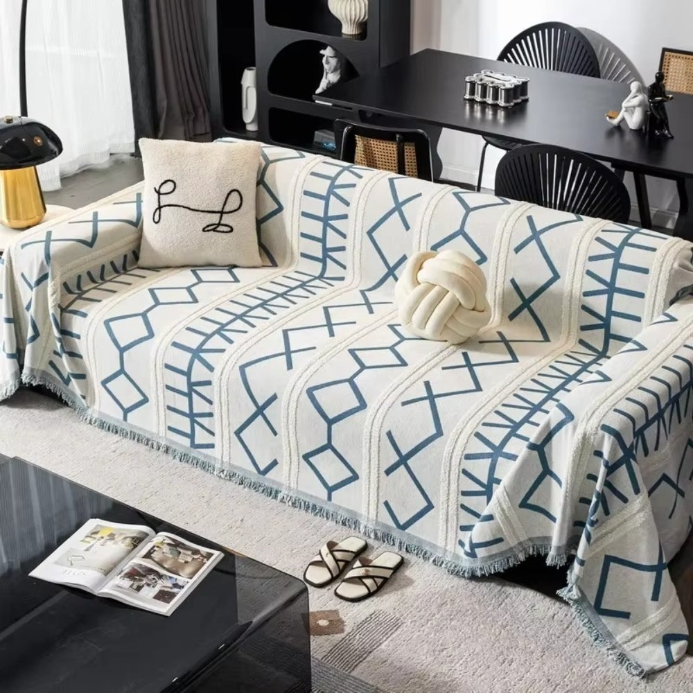 BowLift | Maze Four-Season Chenille Sofa Cover