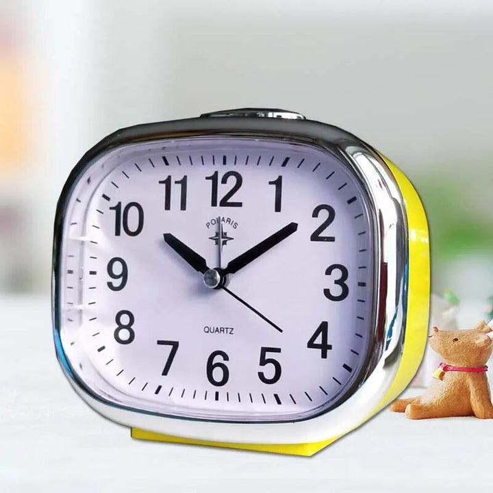 Silent Nightstand Clock – Alarm Clock with Night Light and Snooze Function | Bowlift