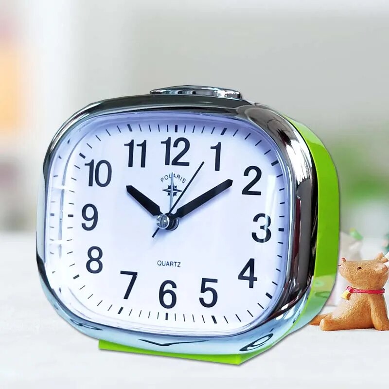 Silent Nightstand Clock – Alarm Clock with Night Light and Snooze Function | Bowlift