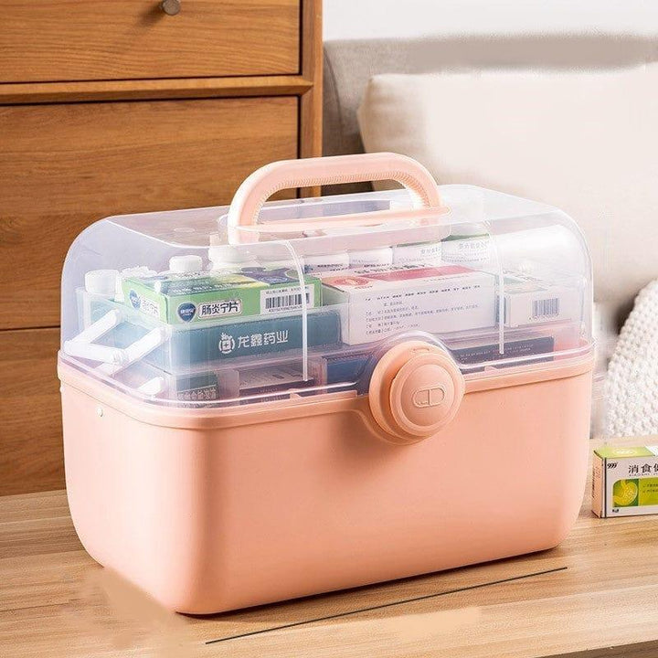 BowLift | MediSmart Pill Organiser – Compact Weekly Medicine Storage Box for Home & Travel
