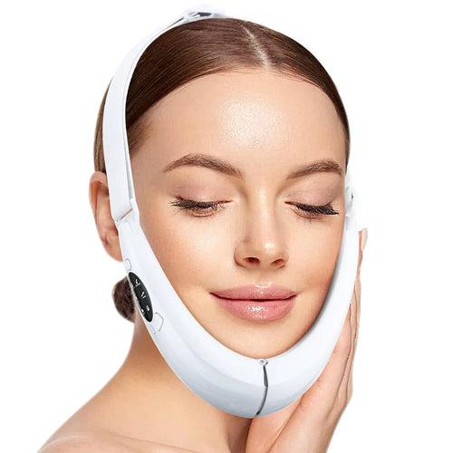 Facial massage device with Vibration Bowlift