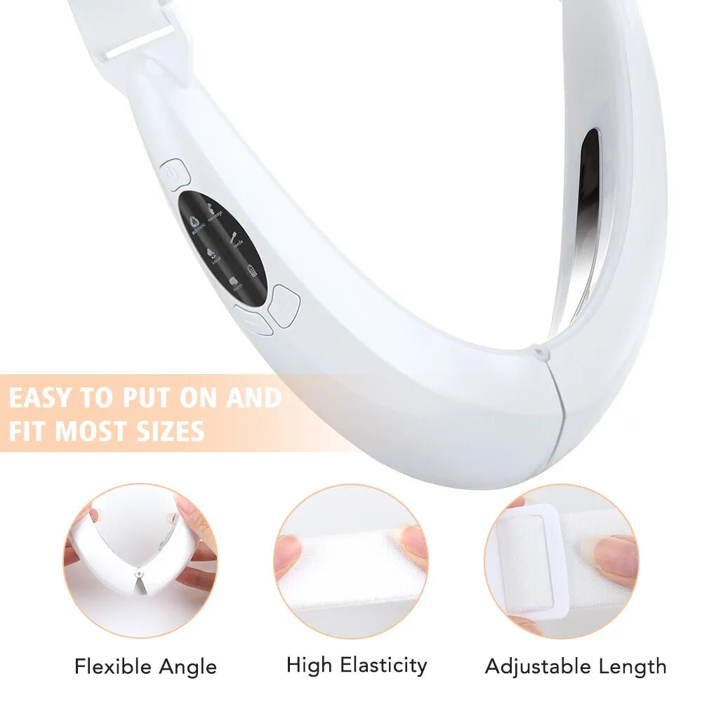 Facial massage device with Vibration Bowlift