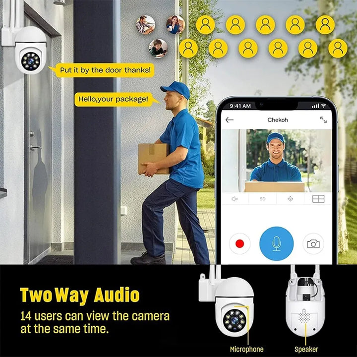 CamGuard – Smart WiFi Security Camera for Mobile Bowlift