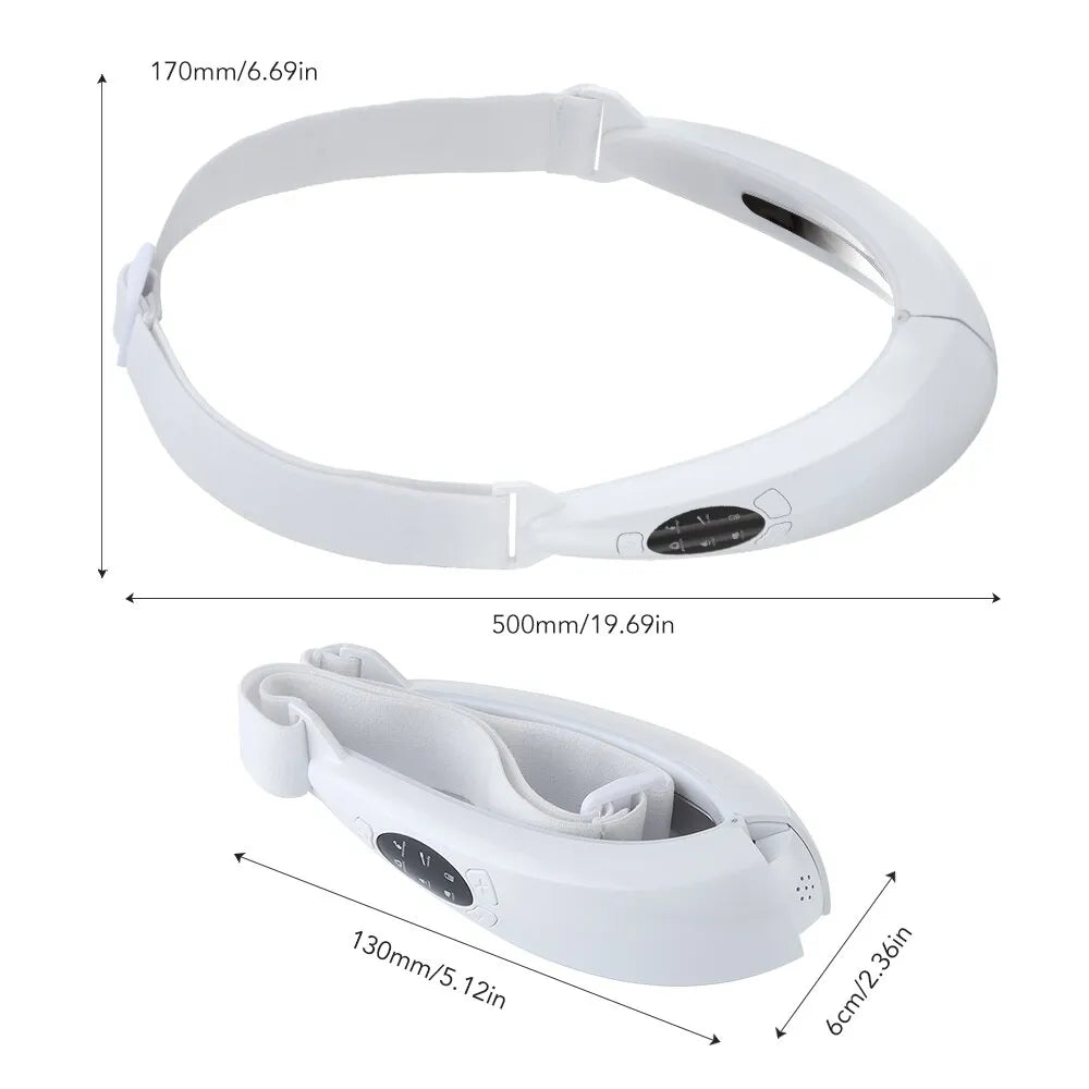 Facial massage device with Vibration Bowlift