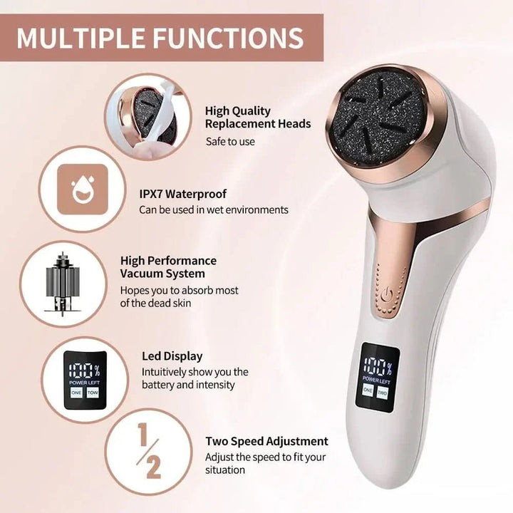 BowLift | Rechargeable callus remover for silky soft feet