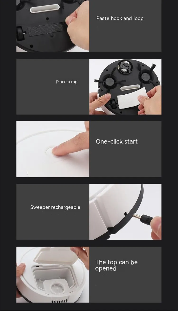 Zelara mini-robot vacuum cleaner | Intelligent all-in-one machine | Bowlift