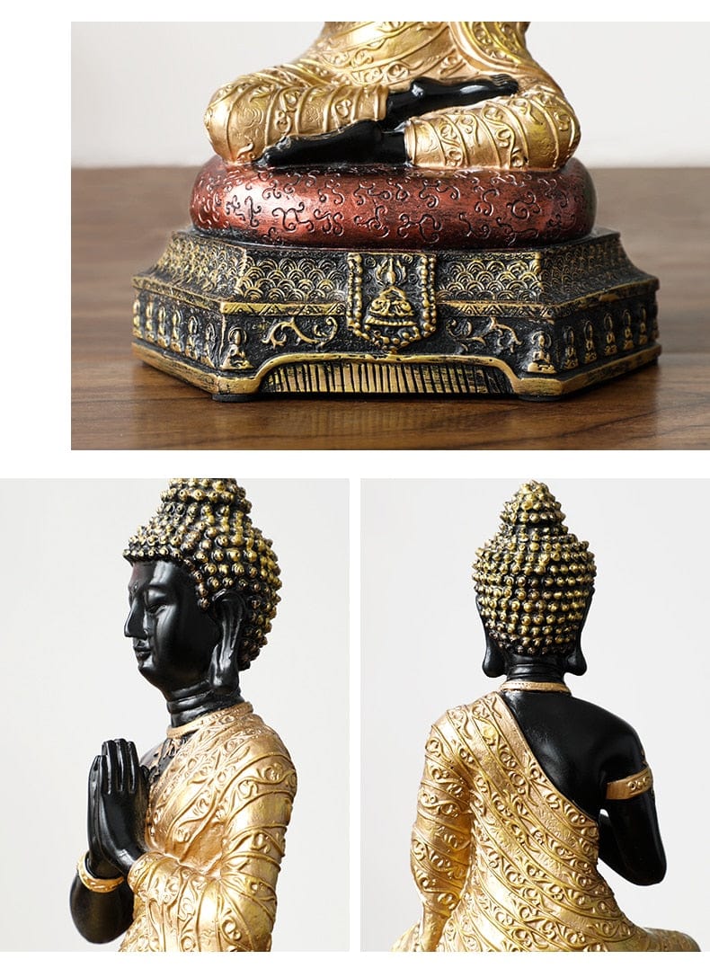 Meditating Buddha Statue Bowlift