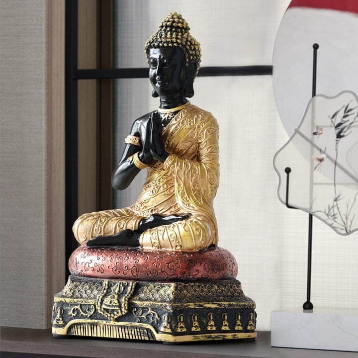 Meditating Buddha Statue Bowlift