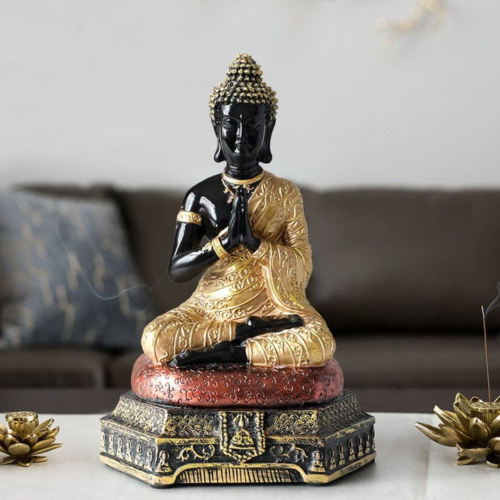 Meditating Buddha Statue Bowlift