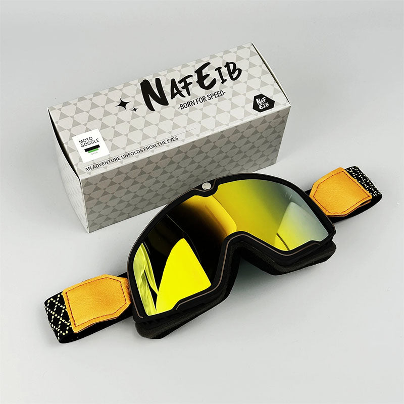 BowLift | Vintage Motorcycle Goggles for Men Windproof Retro Style