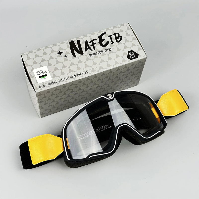 BowLift | Vintage Motorcycle Goggles for Men Windproof Retro Style