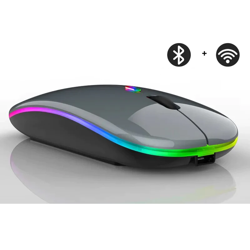 LuxeClick Mouse – Wireless Rechargeable Bluetooth Mouse Bowlift