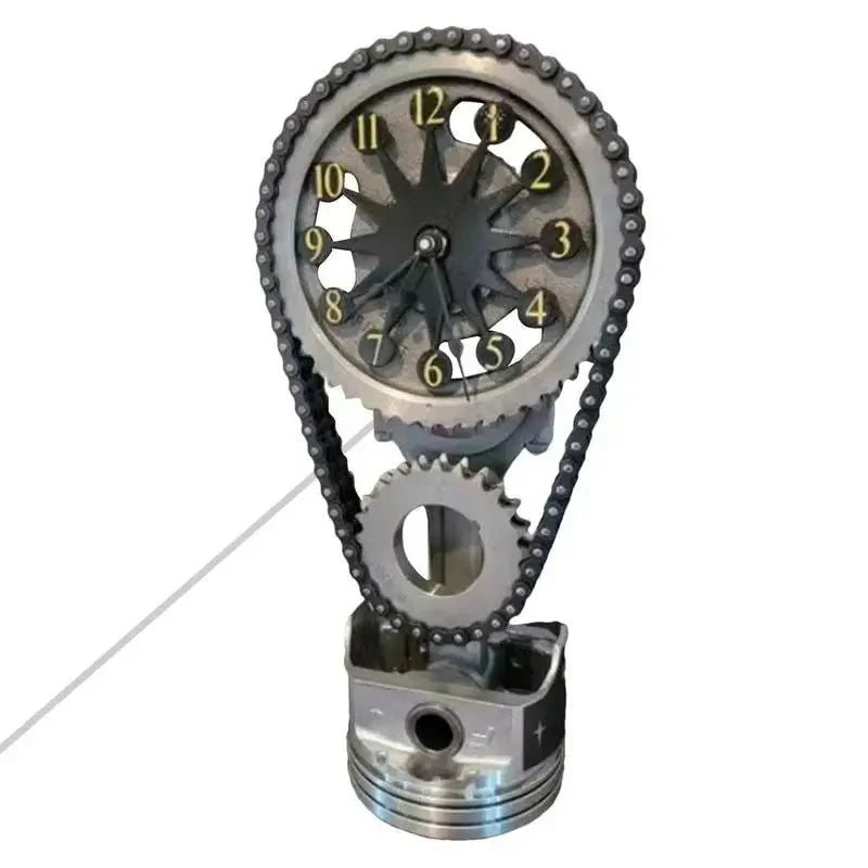 BowLift | Watch chain with movement - Silent rotating table clock