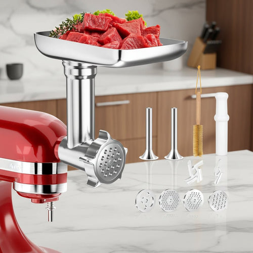 GRINDLIVA Meat Grinder Attachment for KitchenAid | Bowlift