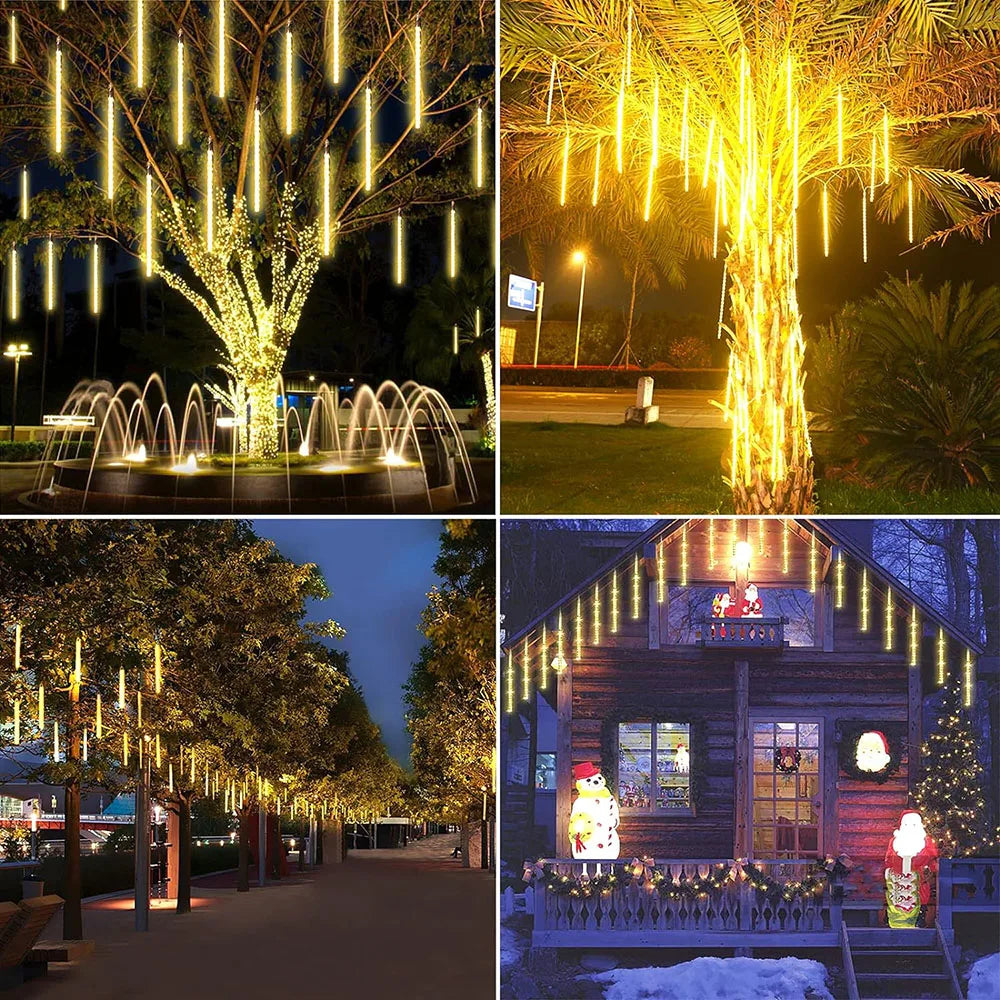 BowLift | Meteor effect illuminating outdoor space