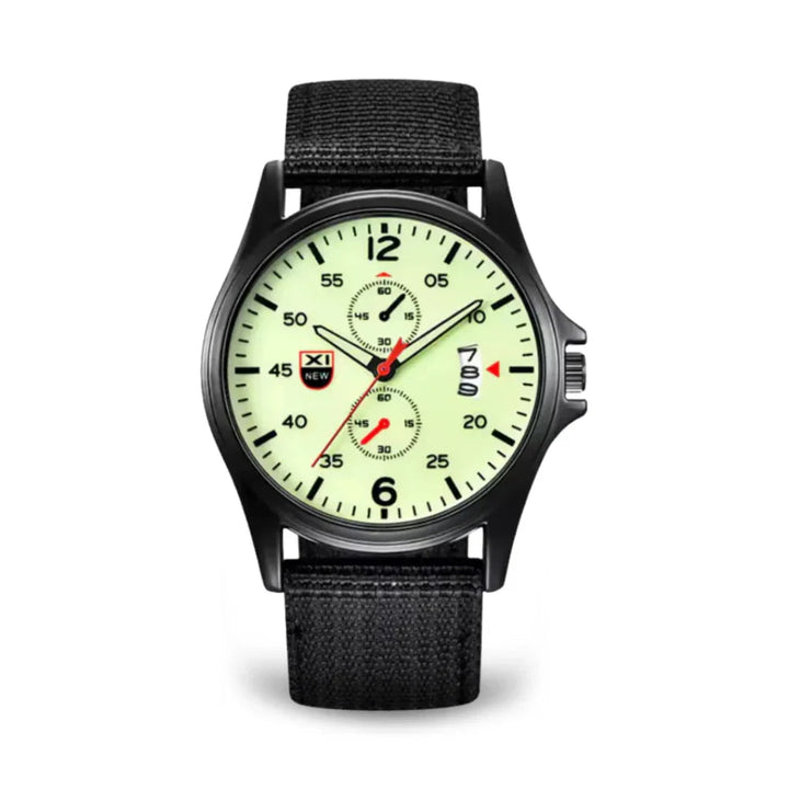 BowLift | Military Quartz Watch – Lightweight Tactical Nylon Strap Watch for Men