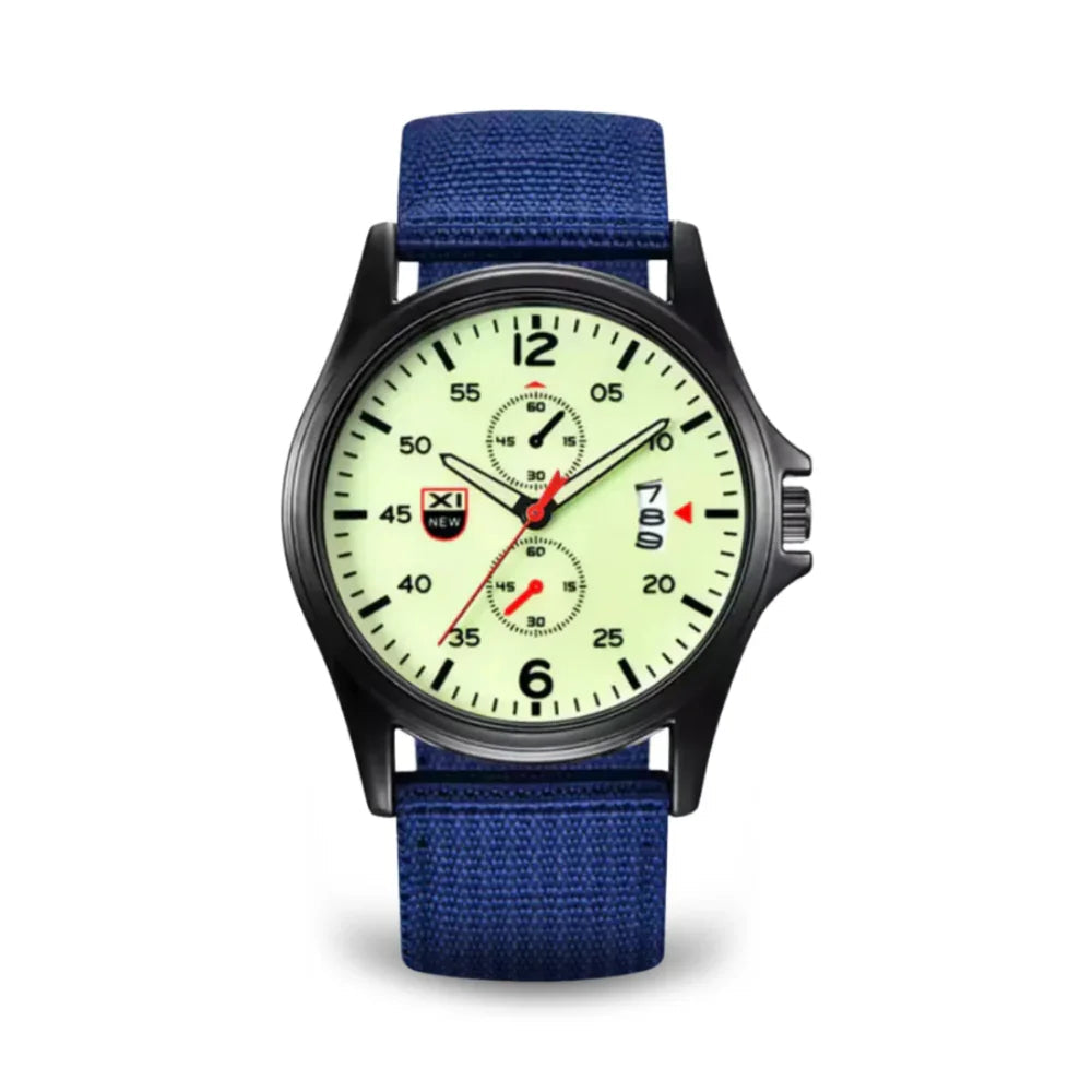 BowLift | Military Quartz Watch – Lightweight Tactical Nylon Strap Watch for Men