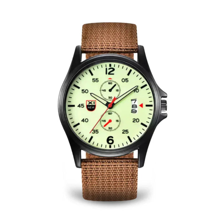 BowLift | Military Quartz Watch – Lightweight Tactical Nylon Strap Watch for Men