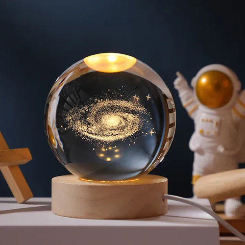 BowLift | SolarSphere – Crystal Solar System with LED Lighting | Educational & Decorative Gift